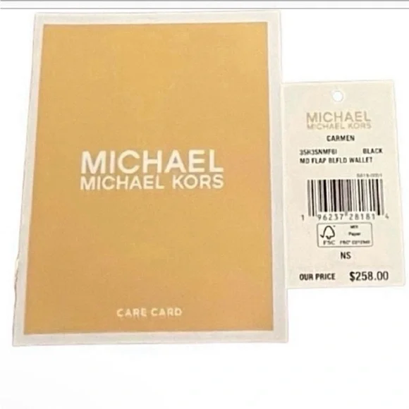 💖HOST PICK💖-NWT Authentic Michael Kors Carmen Medium Flap Wallet - Picture 7 of 7